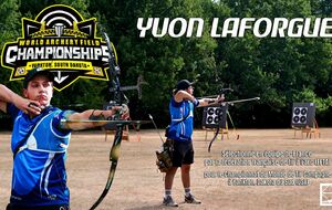 Yvon LAFORGUE ( Archers de BOÉ ) en bleu de FRANCE