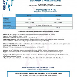 Concours Salle BOE 07/11/2026